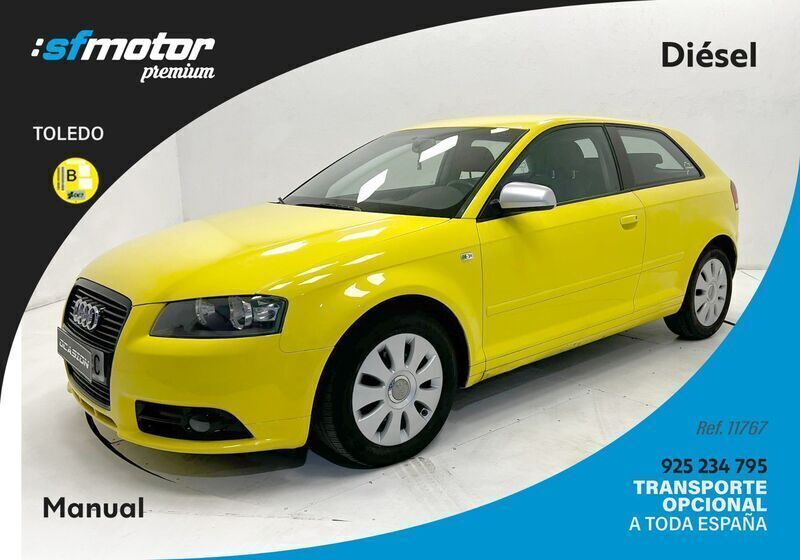 Amarillo Usado 2005 Audi A3 Ambiente Utilitario | 5900 € (Precio justo) - Imagen 1/4