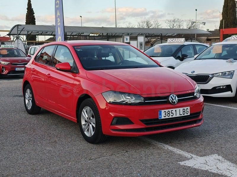 Usado VW Polo Advance 95 CV (69 kW) 2019 Rojo Utilitario