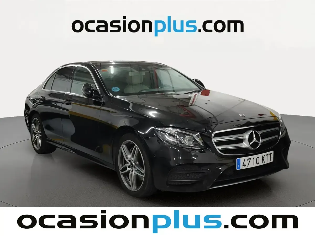Usado Mercedes E220 194 CV (142 kW) 2019 Negro Berlina