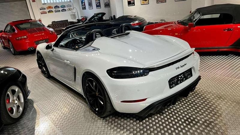 Usado Porsche 718 Spyder 420 CV (308 kW) 2019 Blanco Descapotable