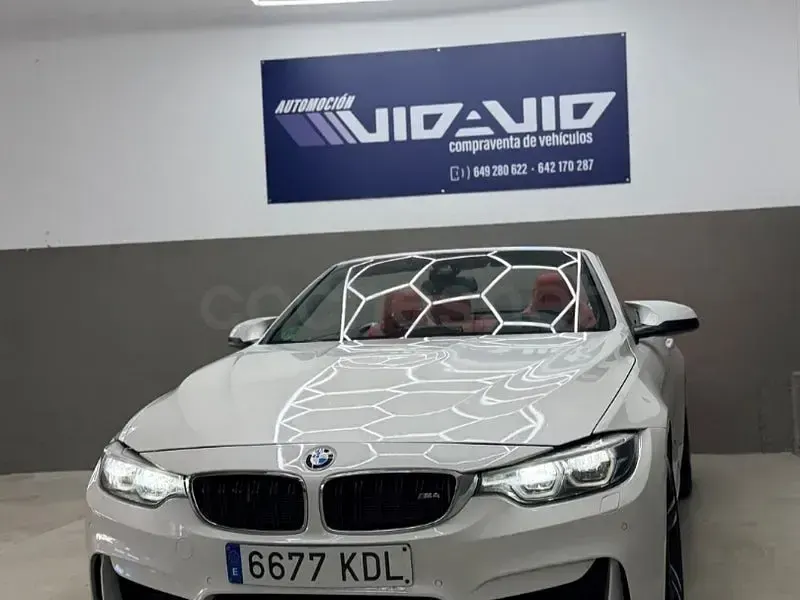 Usado BMW M4 Cabriolet Comfort Edition 431 CV (317 kW) 2018 Blanco Descapotable