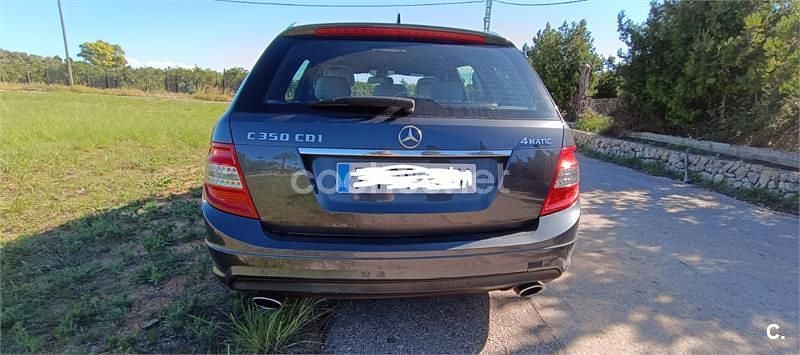 Usado Mercedes C350 Avantgarde 231 CV (169 kW) 2010 Gris / plata Familiar
