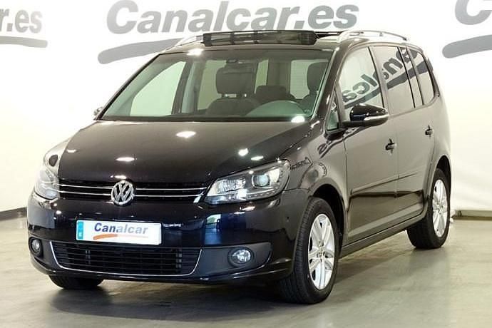 Negro Usado 2014 VW Touran Advance Monovolumen | 11.891 € (Super precio) - Imagen 1/4