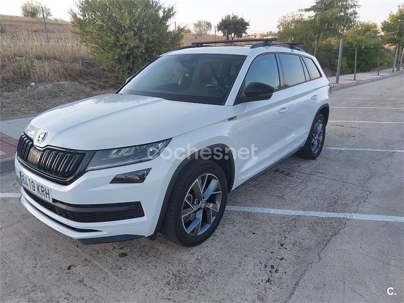 Blanco Usado 2018 Skoda Kodiaq SportLine SUV | 24.990 € (Buen precio) - Imagen 1/4