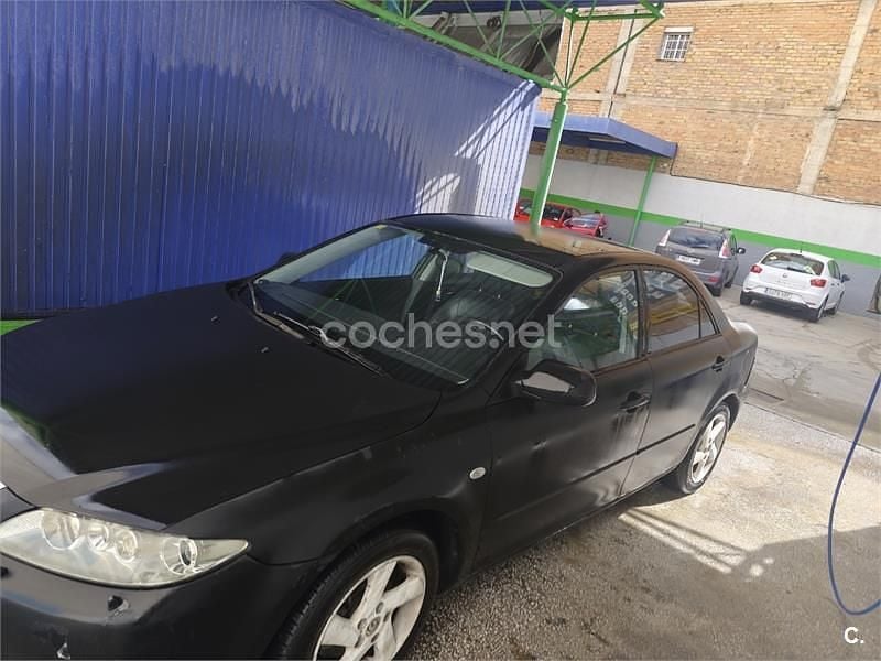 Usado Mazda 6 Active 136 CV (100 kW) 2005 Negro Berlina