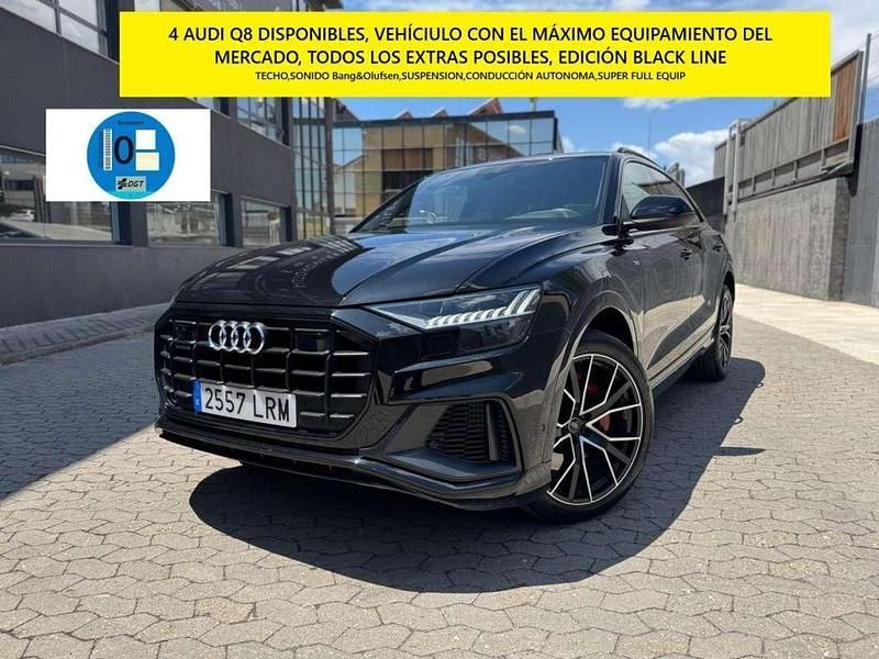 Negro Usado 2021 Audi Q8 Ambiente SUV | 65.995 € (Caro) - Imagen 1/4