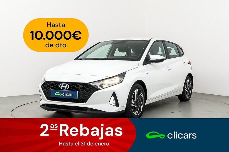 Blanco Usado 2021 Hyundai i20 Berlina | 15.990 € (Precio justo) - Imagen 1/4