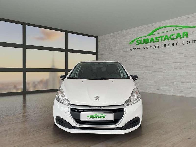 Usado Peugeot 208 Access 75 CV (55 kW) 2016 Blanco Utilitario