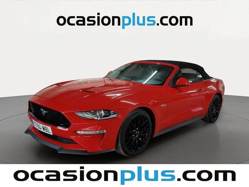 Usado Ford Mustang GT Convertible 450 CV (330 kW) 2022 Rojo Descapotable