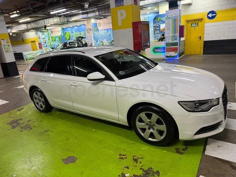 Usado Audi A6 177 CV (130 kW) 2013 Blanco Familiar