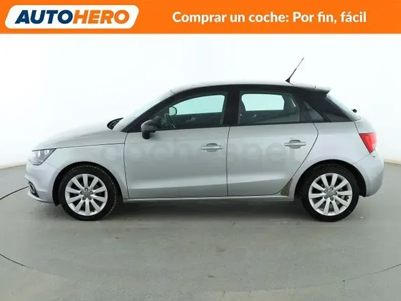 Usado Audi A1 Sportback Attraction 86 CV (63 kW) 2014 Gris / plata Utilitario