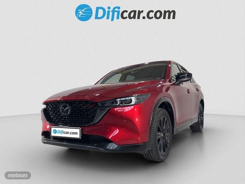 Rojo Usado 2021 Mazda CX-5 Homura-Line SUV | 24.990 € (Precio justo) - Imagen 1/4