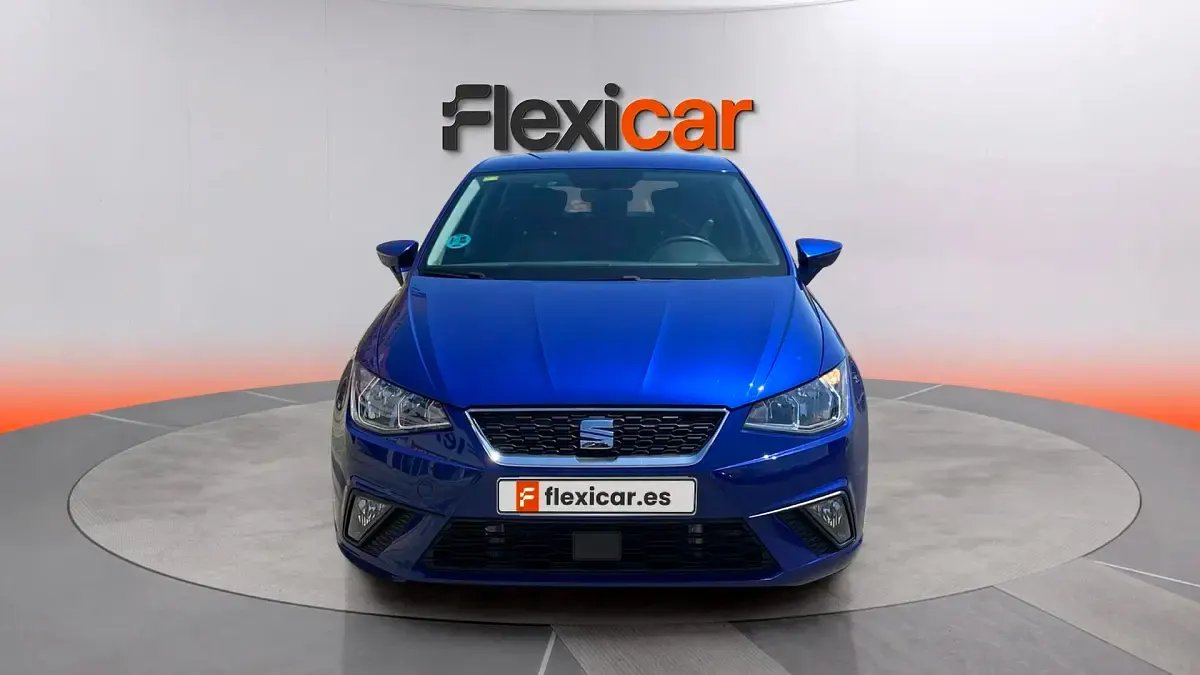Usado Seat Ibiza Style 116 CV (85 kW) 2018 Azul Utilitario