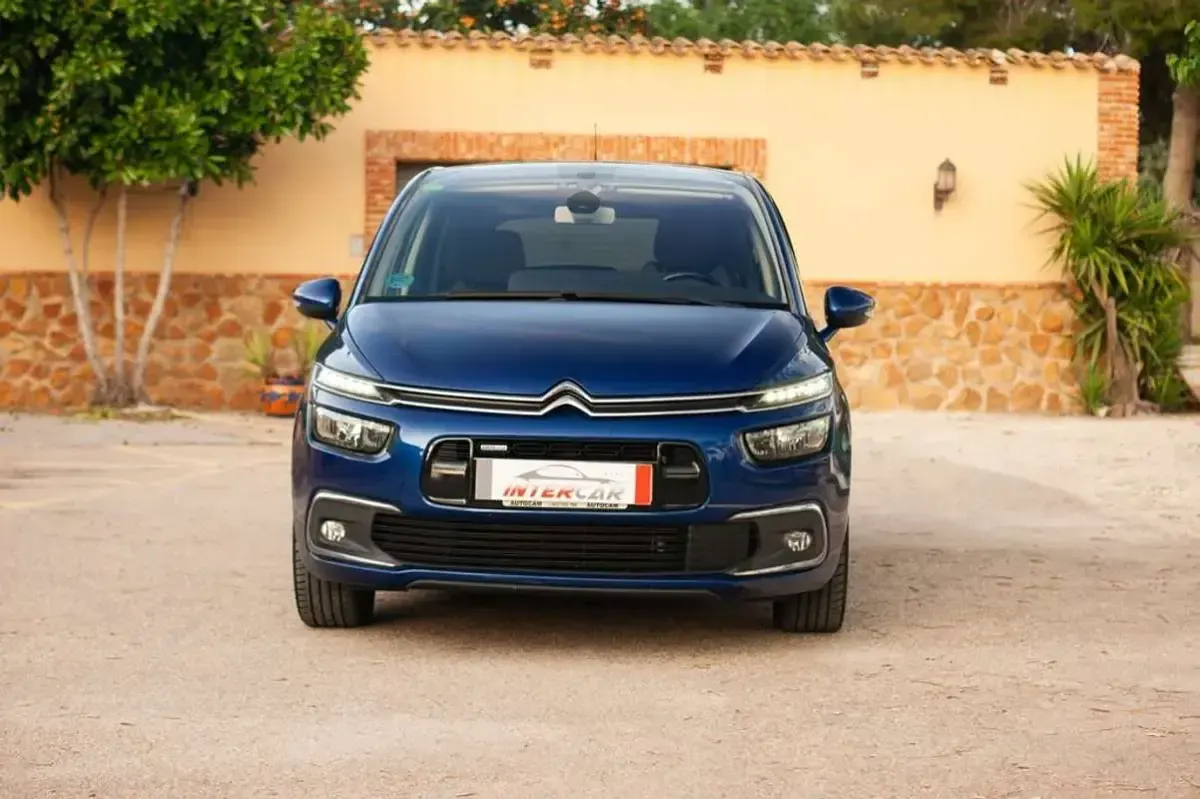 Używany Citroën C4 Feel 129 KM (94 kW) 2017 Niebieski Minivan