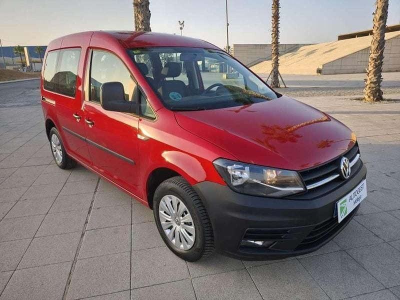 Burdeos Usado 2020 VW Caddy Monovolumen | 14.995 € (Un poco caro) - Imagen 1/4