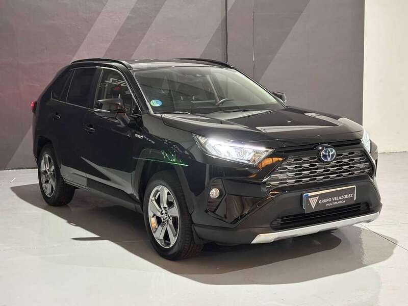 Usado Toyota RAV4 Hybrid Advance 218 CV (160 kW) 2021 Negro SUV