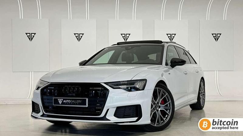 Blanco Usado 2021 Audi A6 Ambiente Familiar | 42.500 € (Un poco caro) - Imagen 1/4