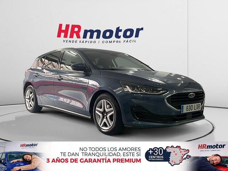 Usado Ford Focus Trend 95 CV (69 kW) 2021 Azul Berlina
