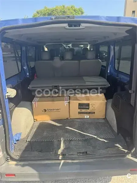 Usado Opel Vivaro 114 CV (83 kW) 2012 Azul Monovolumen
