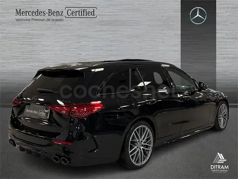 Usado Mercedes C43 AMG 408 CV (300 kW) 2023 Negro Familiar