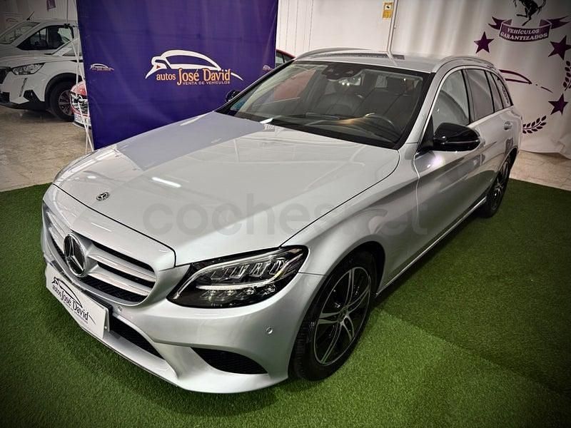 Usado Mercedes C200 184 CV (135 kW) 2020 Gris / plata Familiar