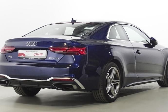 Usado Audi A5 S-Line 190 CV (139 kW) 2020 Azul Coupe