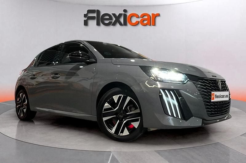 Gris Usado 2024 Peugeot 208 Allure Utilitario | 15.290 € (Precio justo) - Imagen 1/4