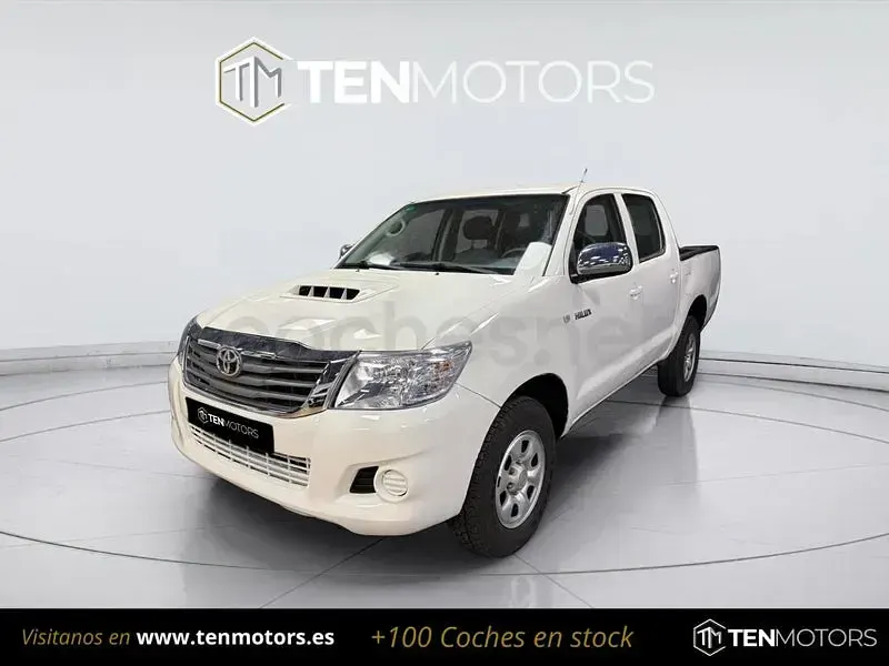 Usado Toyota HiLux 144 CV (105 kW) 2013 Blanco Pickup/Camioneta