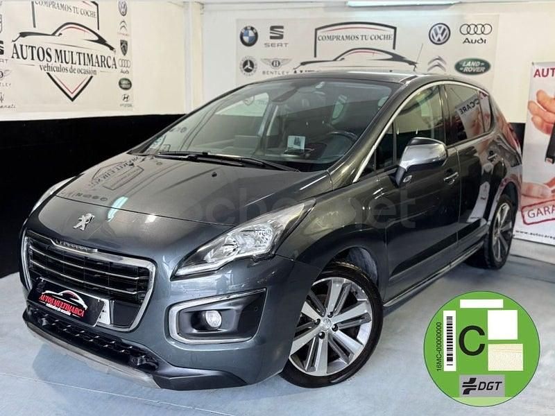 Usado Peugeot 3008 Allure 130 CV (95 kW) 2016 Gris / plata SUV