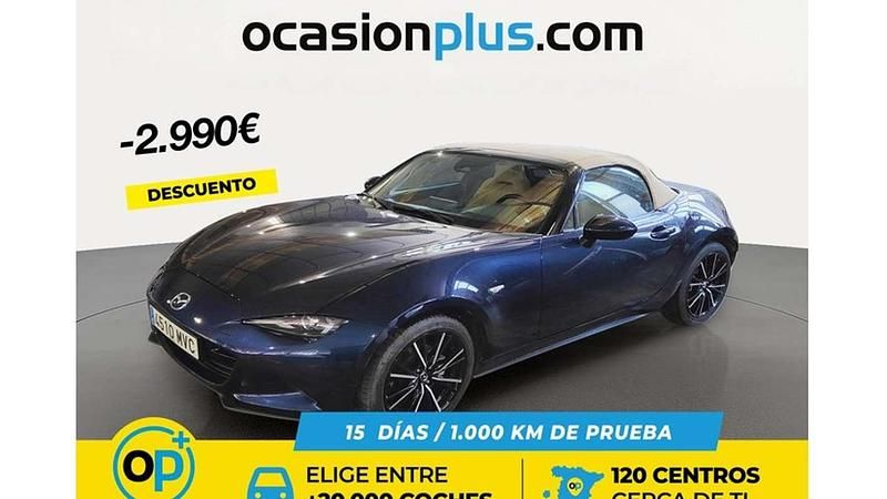 Usado Mazda MX5 Kazari 184 CV (135 kW) 2024 Azul Descapotable