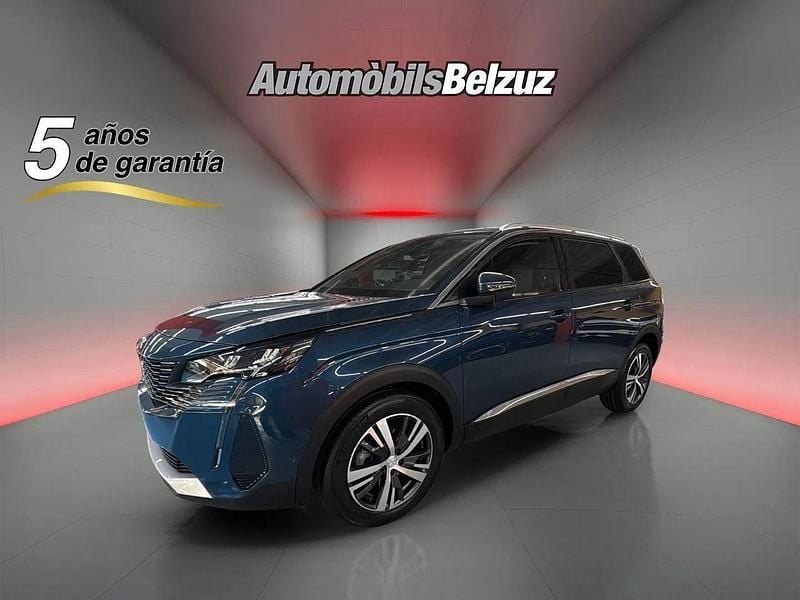 Azul Usado 2021 Peugeot 5008 Active SUV | 21.990 € (Precio justo) - Imagen 1/4