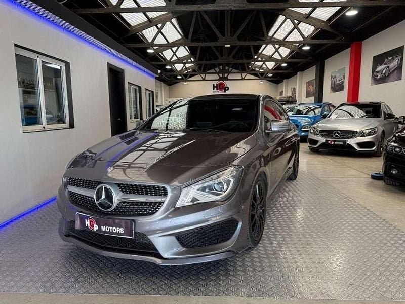 Usado Mercedes CLA220 177 CV (130 kW) 2016 Gris Berlina