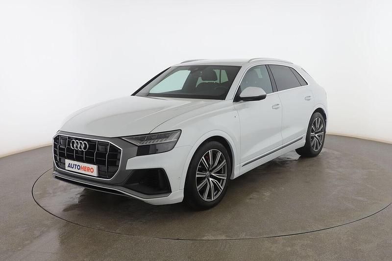 Usado Audi Q8 S-Line 286 CV (210 kW) 2019 Blanco SUV