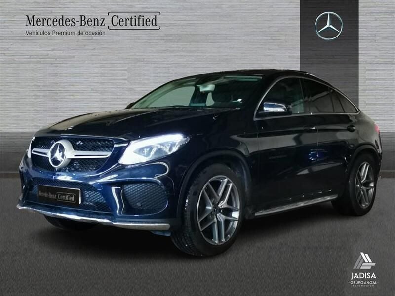 Azul Usado 2019 Mercedes GLE350 Coupe | 58.990 € (Precio justo) - Imagen 1/4