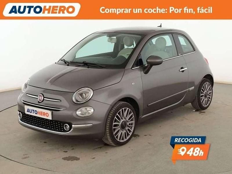 Usado Fiat 500 Lounge 69 CV (50 kW) 2017 Gris Utilitario