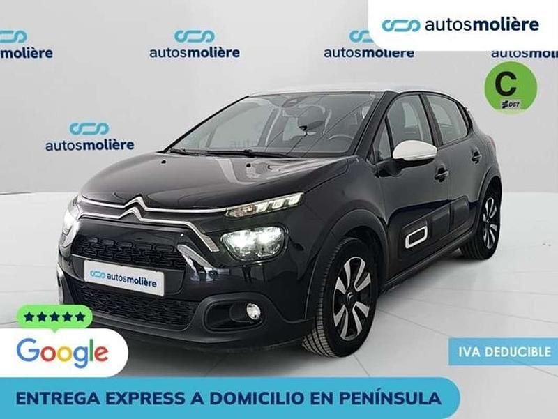 Negro Usado 2021 Citroën C3 Feel Utilitario | 9527 € (Buen precio) - Imagen 1/4