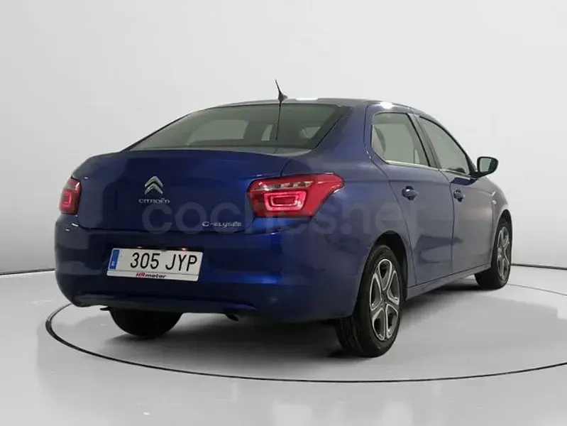 Usado Citroën C-Elysee I Shine 100 CV (73 kW) 2017 Azul Berlina
