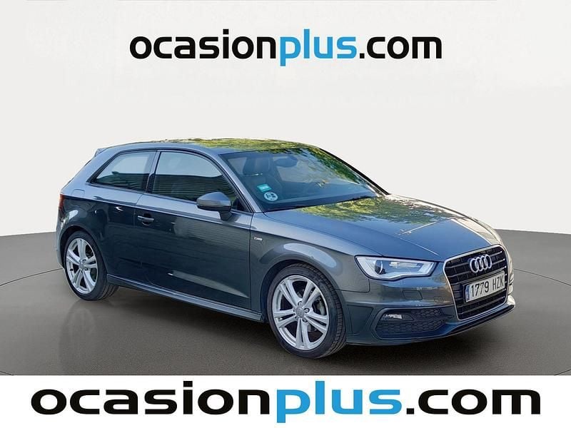 Brugt Audi A3 S-Line 105 HK (77 kW) 2014 Grå Hatchback