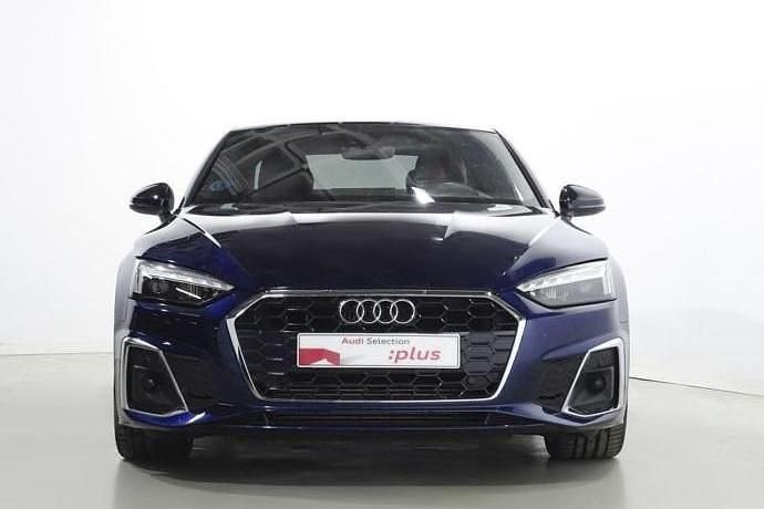 Usado Audi A5 S-Line 190 CV (139 kW) 2021 Azul Coupe