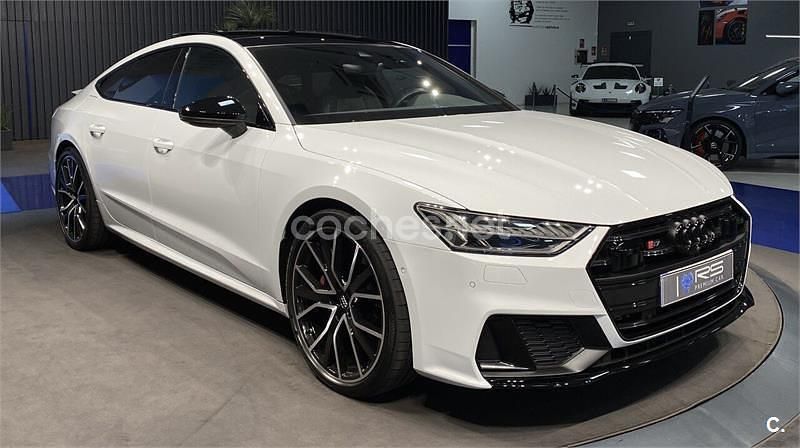 Usado Audi A7 350 CV (257 kW) 2019 Blanco Berlina