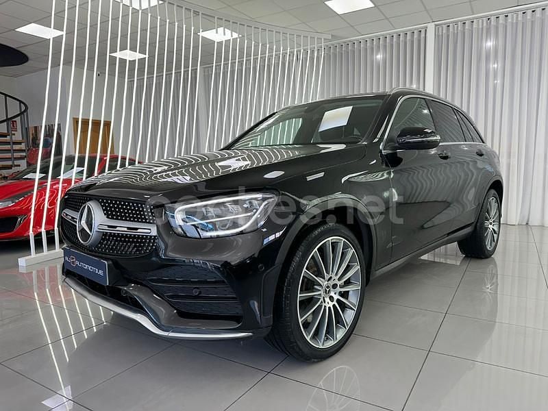 Negro Usado 2022 Mercedes GLC220 SUV | 44.990 € (Un poco caro) - Imagen 1/4
