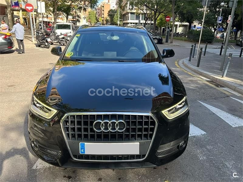Usado Audi Q3 140 CV (102 kW) 2014 Negro SUV