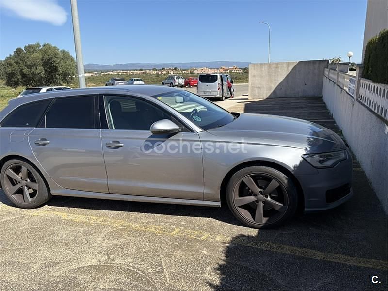 Usado Audi A6 S-Line 190 CV (139 kW) 2015 Gris / plata Familiar