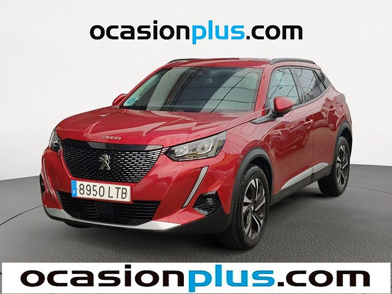 Rojo Usado 2021 Peugeot 2008 Allure SUV | 13.719 € (Precio justo) - Imagen 1/4