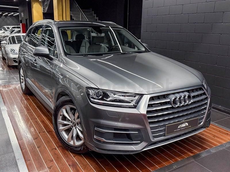 Usado Audi Q7 Design 272 CV (200 kW) 2015 Gris / plata SUV