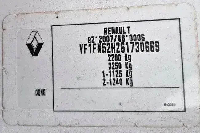 Usado Renault Kangoo 110 CV (80 kW) 2018 Blanco Monovolumen