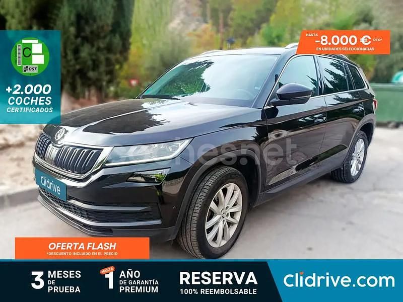 Negro Usado 2018 Skoda Kodiaq SportLine SUV | 18.490 € (Super precio) - Imagen 1/3