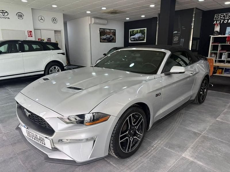 Usado Ford Mustang 314 CV (230 kW) 2018 Gris / plata Descapotable