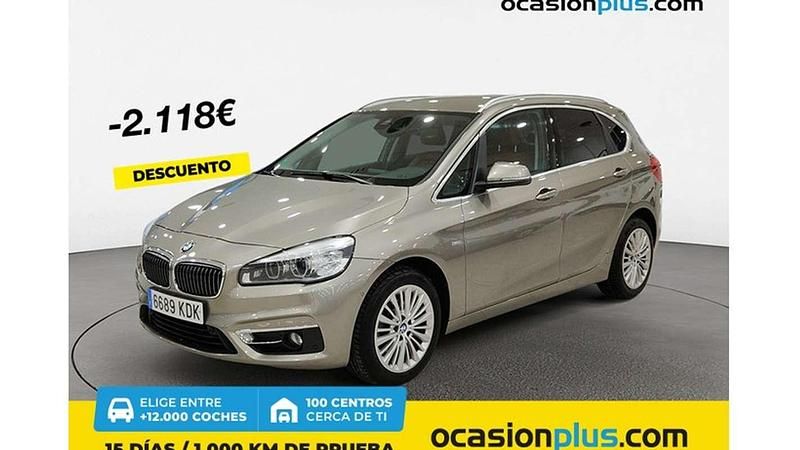 Plateado Usado 2017 BMW 218 Active Tourer Monovolumen | 21.300 € (Caro) - Imagen 1/4