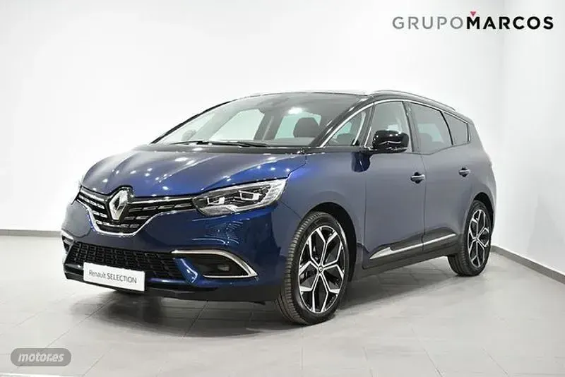Usado Renault Grand Scénic Zen 150 CV (110 kW) 2021 Azul Monovolumen